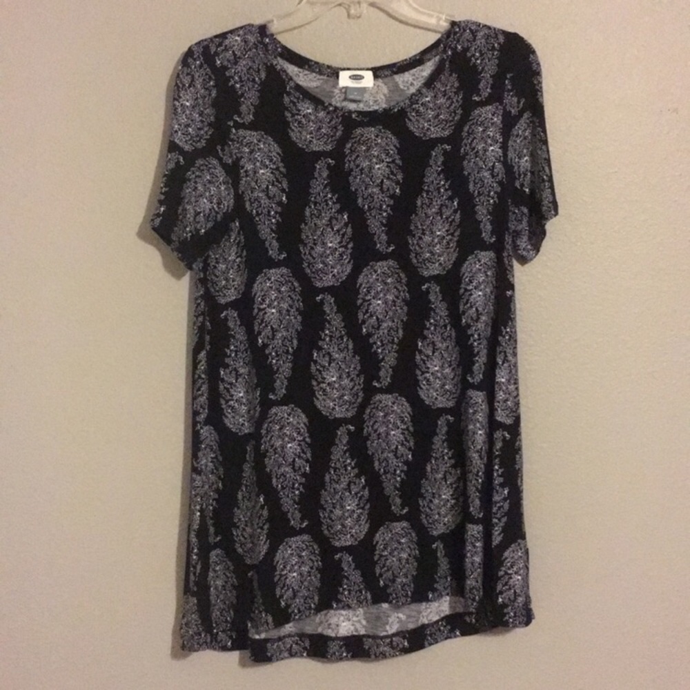 Black and White Designed Shirt